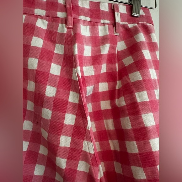 SZ pink gingham Disco Pants - Picture 3 of 9
